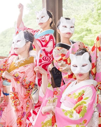 Girls 盆踊り 盆女（ボンジョ） | カワイイ盆踊り